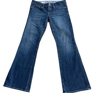 Gap 1969 Perfect Boot Bootcut Jeans Womens 28x28.5 Dark Wash Stretch Denim
